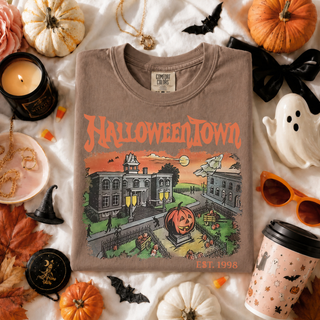 Halloweentown Town Square Graphic Tee