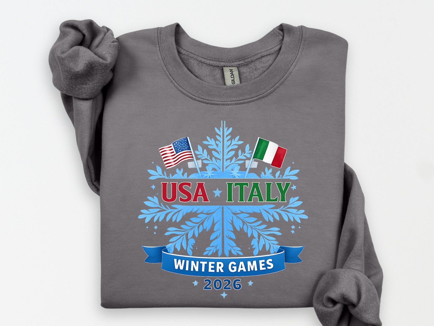 Olympics USA Italy 2026 Sweatshirt
