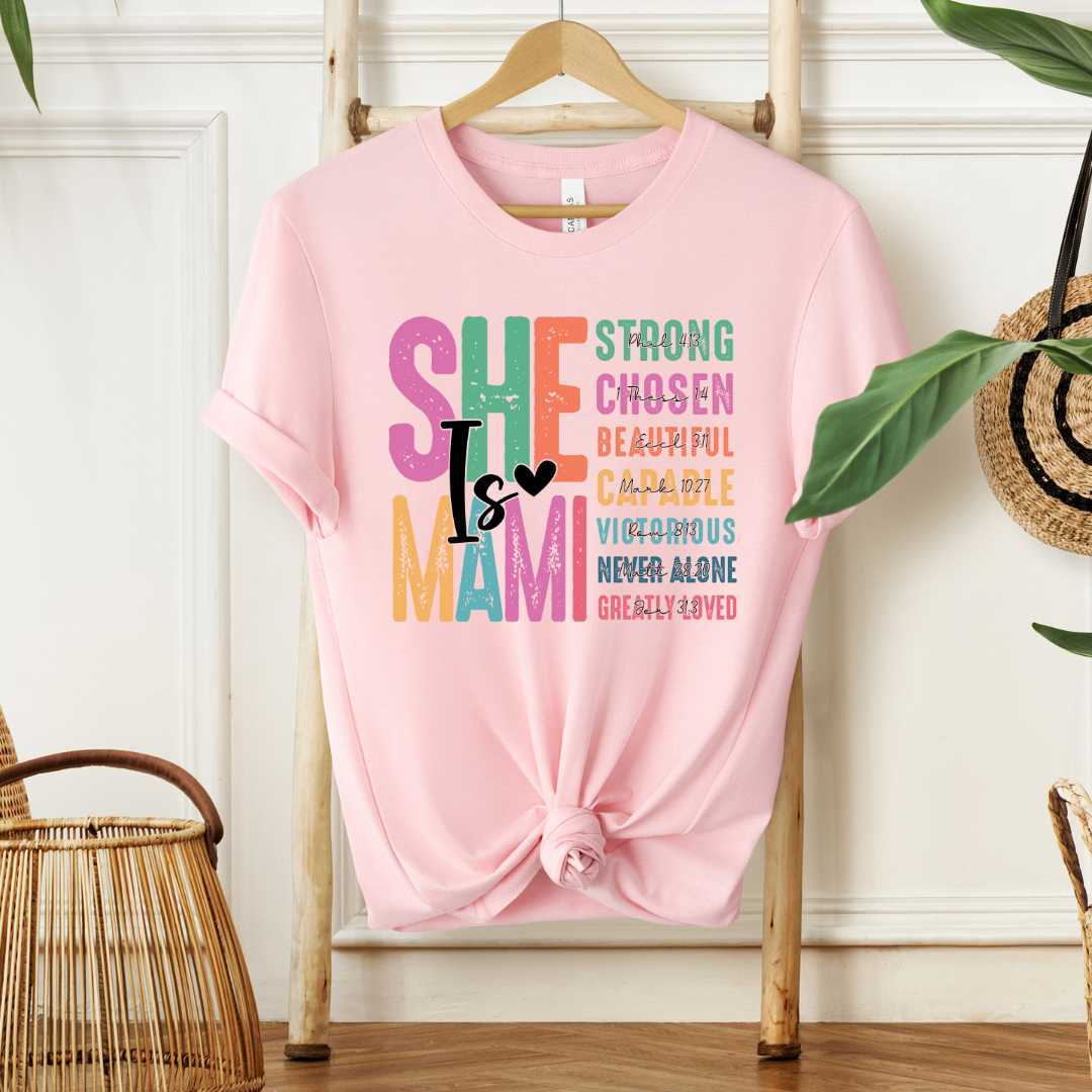 She is Mami| Sweatshirt or T-Shirt MadreForte LLC