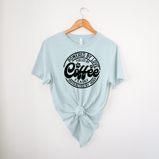 Fueled By Coffee and Dogs| T-Shirt