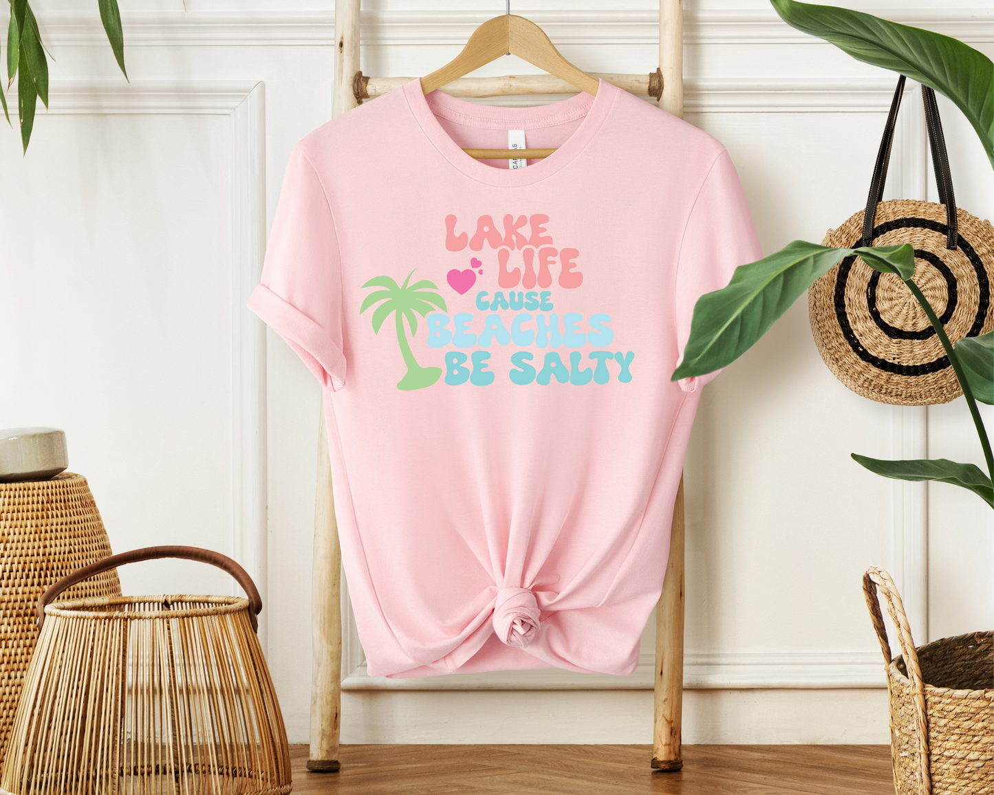 Lake Life Because Beaches Be Salty| T-Shirt MadreForte LLC