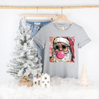 Preppy Santa Clause Graphic Tee