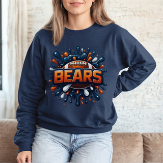 Paint Splash Bear Sweatshirt