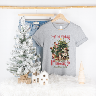 About to Deck These Halls Graphic Tee