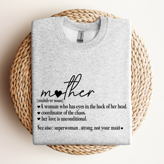 Mother Definition| Sweatshirt & Tee