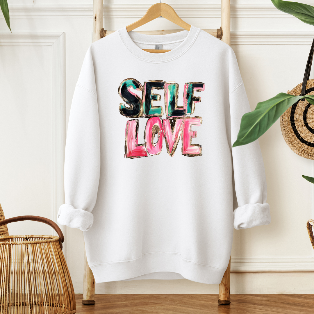 Self Love Air Brush Look | Tshirt or Sweater MadreForte LLC