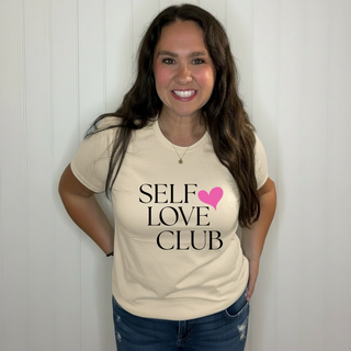 Self Love Club Heart Tee