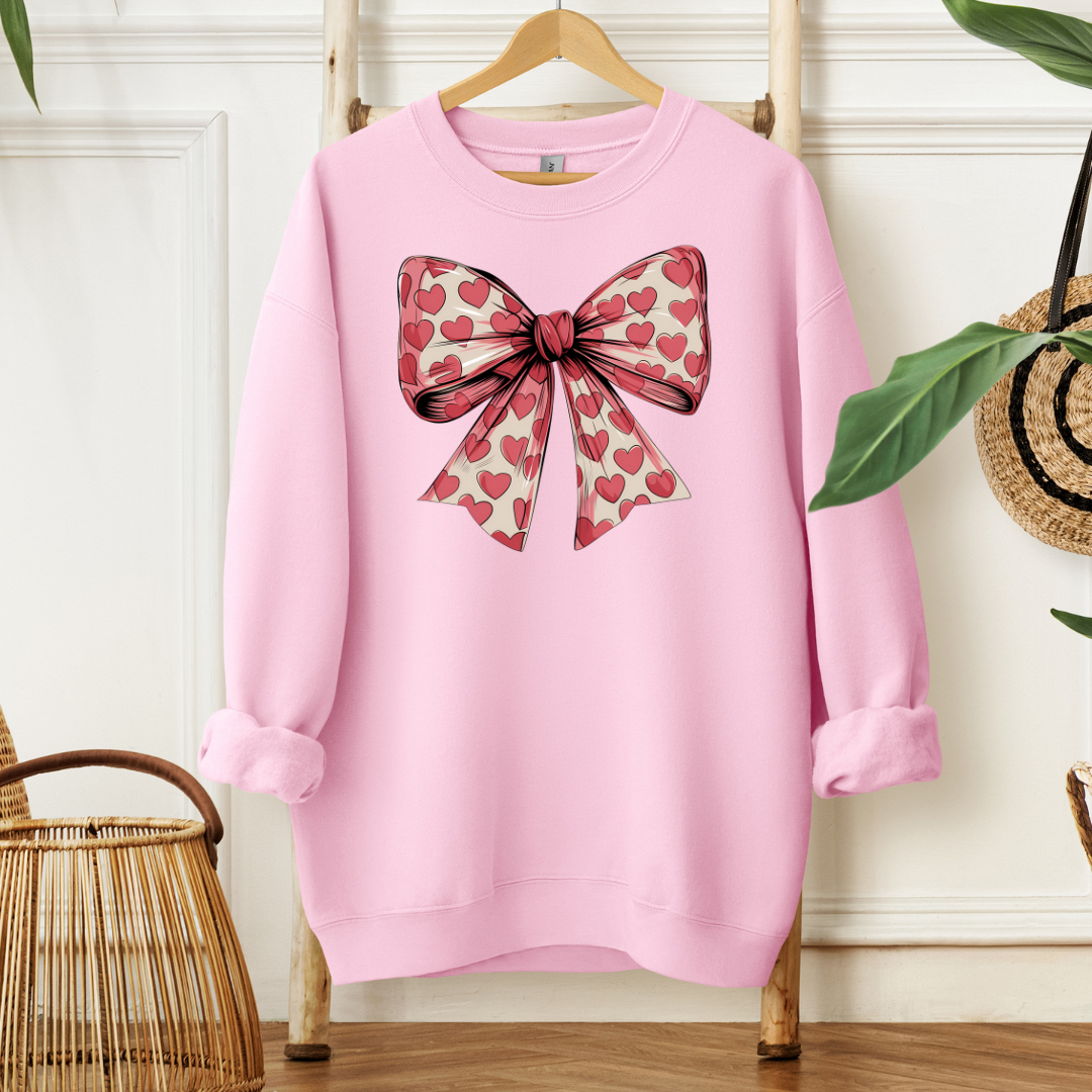 Valentine Bow| T-Shirt or Sweater MadreForte LLC