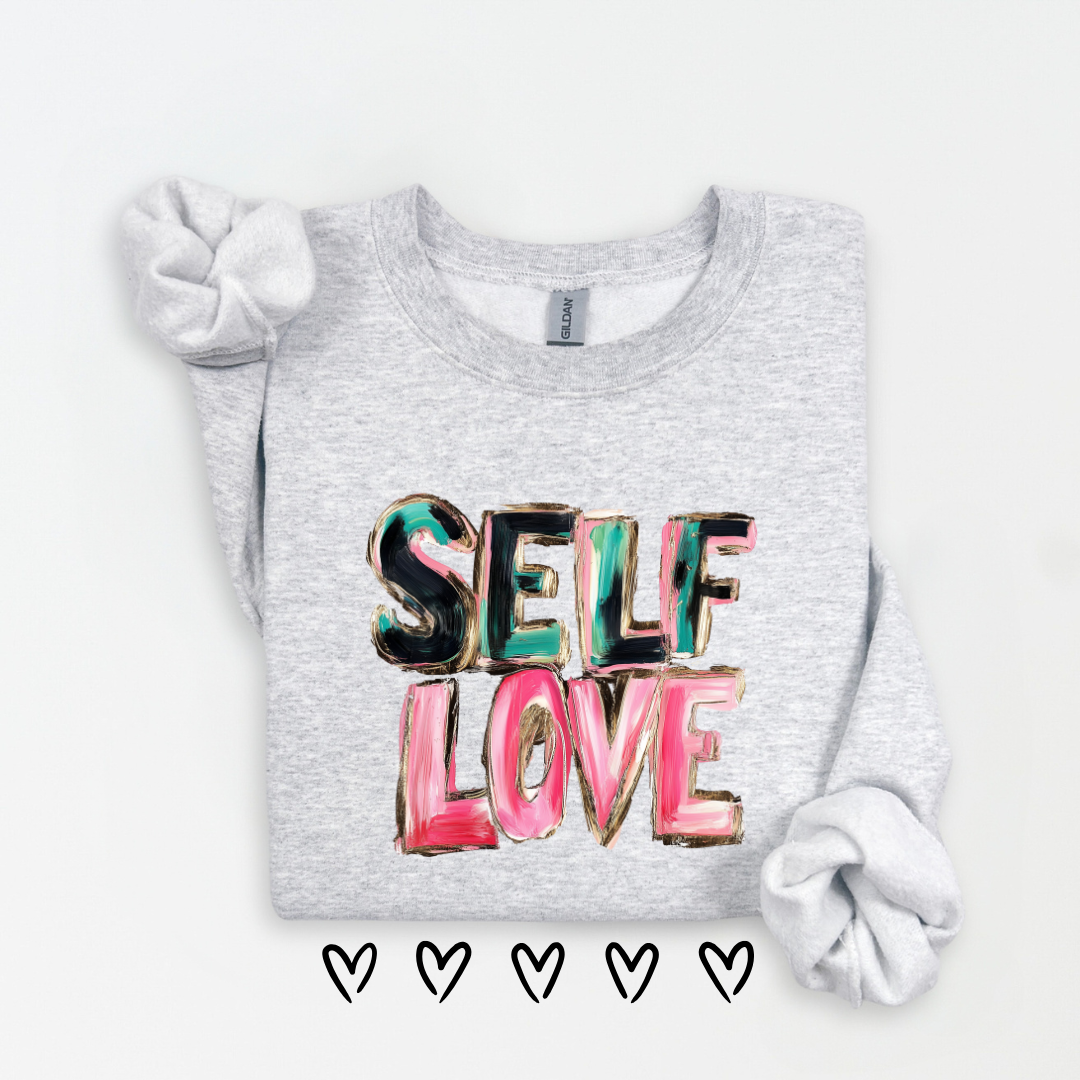 Self Love Brushed Sweatshirt
