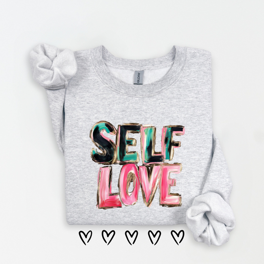 Self Love Brushed Sweatshirt