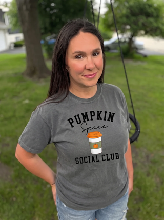 Pumpkin Spice Social Club Tee