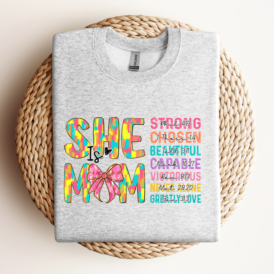 Mom Colorful| Sweatshirt & Tee MadreForte LLC