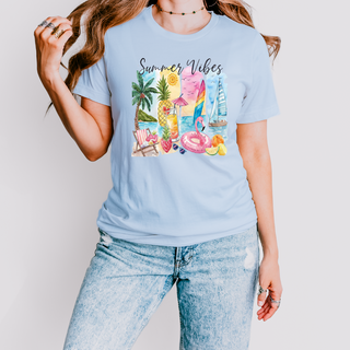 Colorful Summer Vibes Tshirt