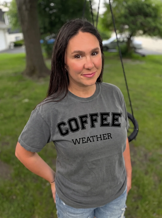 Coffee Weather Graphic Tee