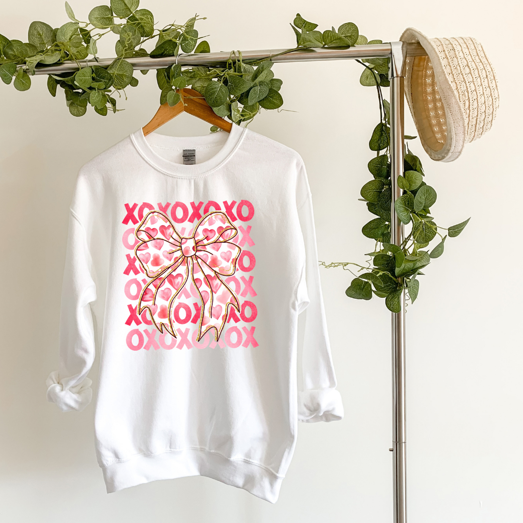 XoXo Bow | T Shirt or Sweater MadreForte LLC