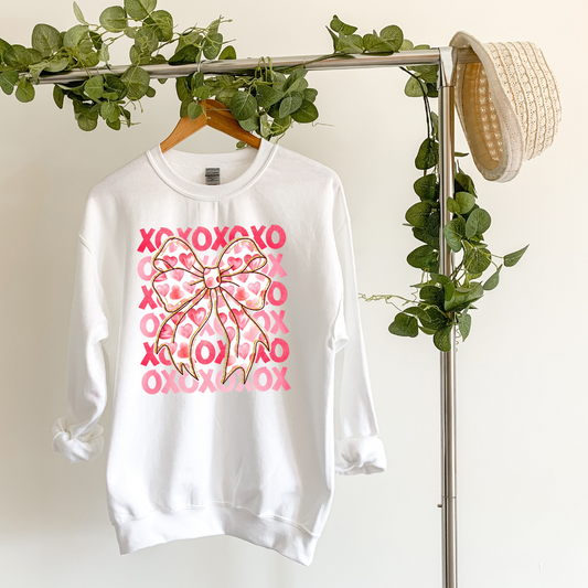 XoXo Bow Sweatshirt