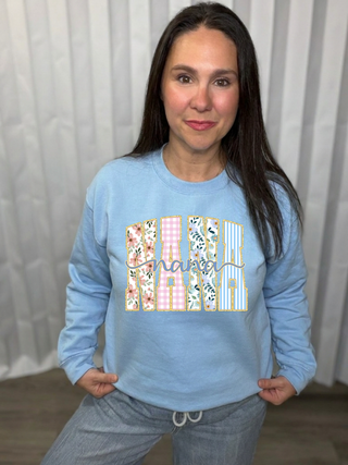 Floral Nana Sweatshirt