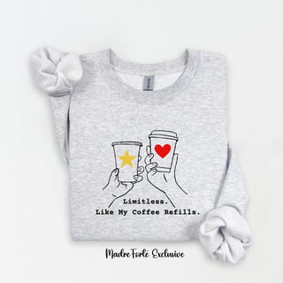 Limitless Like My Coffee Sweatshirt