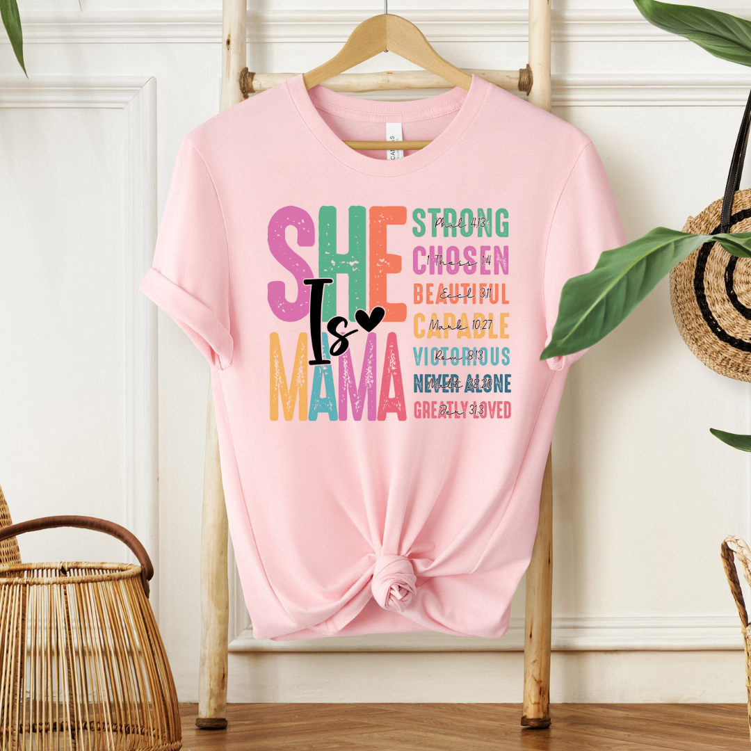 She is Mama| Sweatshirt or T-Shirt MadreForte LLC