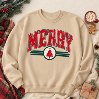 Merry Christmas Tree Sweatshirt