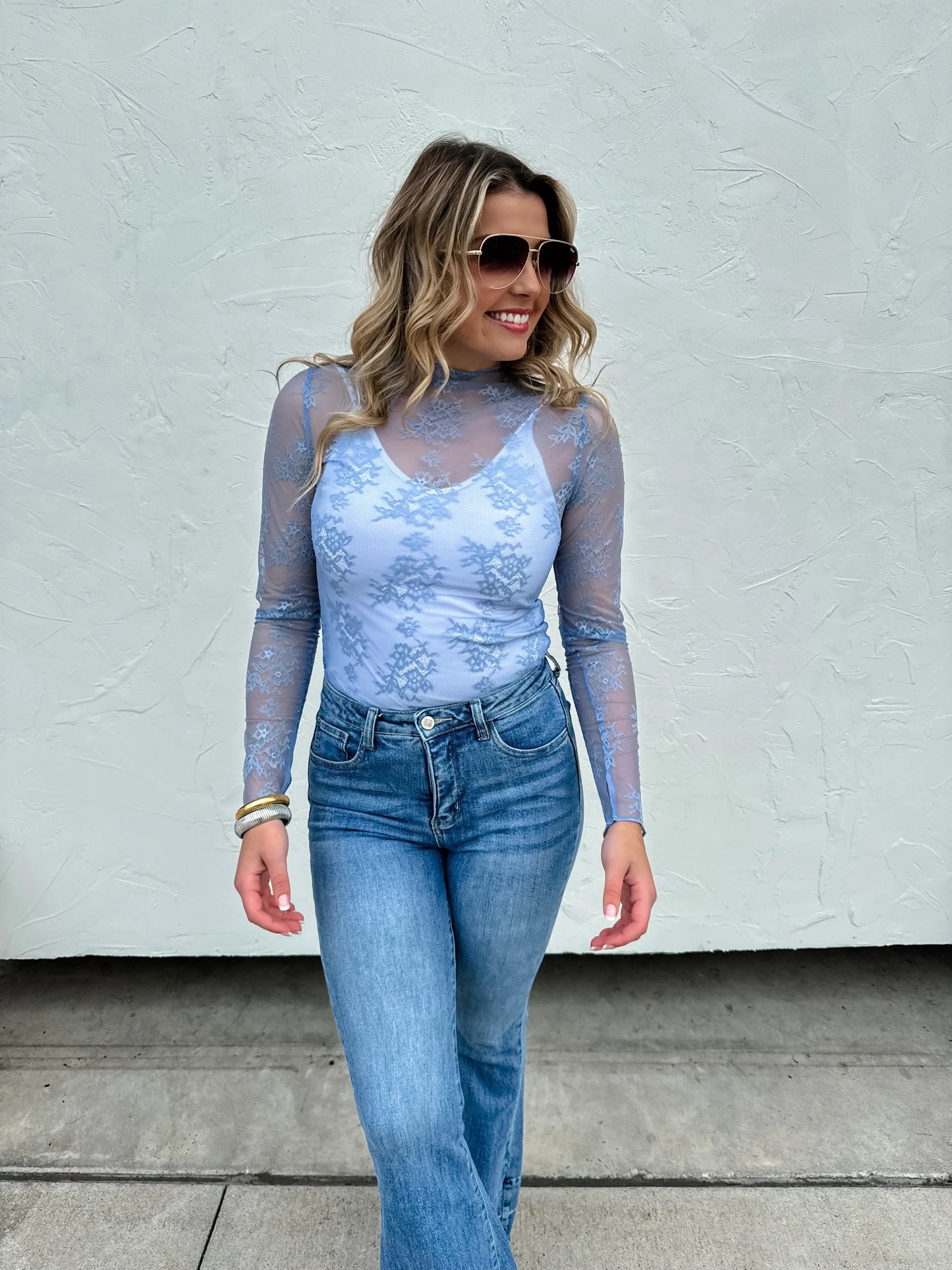 PREORDER: Valentine Roxy Lace Top in Five Colors MadreForte LLC