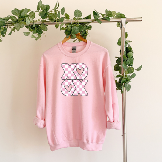 XoXo Checkered |T-Shirt or Sweatshirt