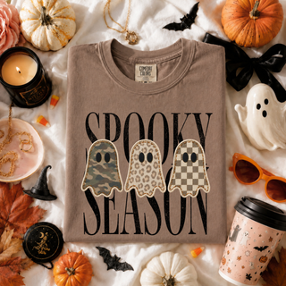 Spooky Season Ghost Graphic Tee