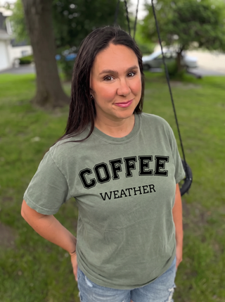 Coffee Weather Graphic Tee