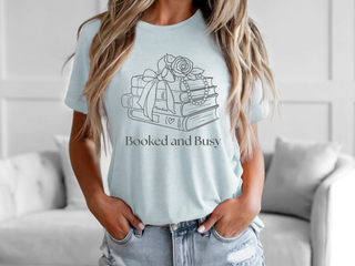 Book & Busy Tee