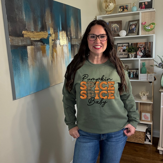 Pumpkin Spice Baby Sweatshirt