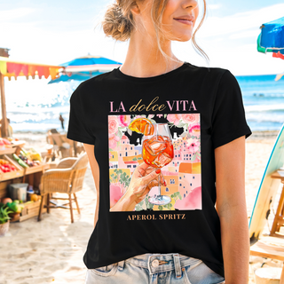 Vibrant Dolce Vita Aperol Spritz Tshirt