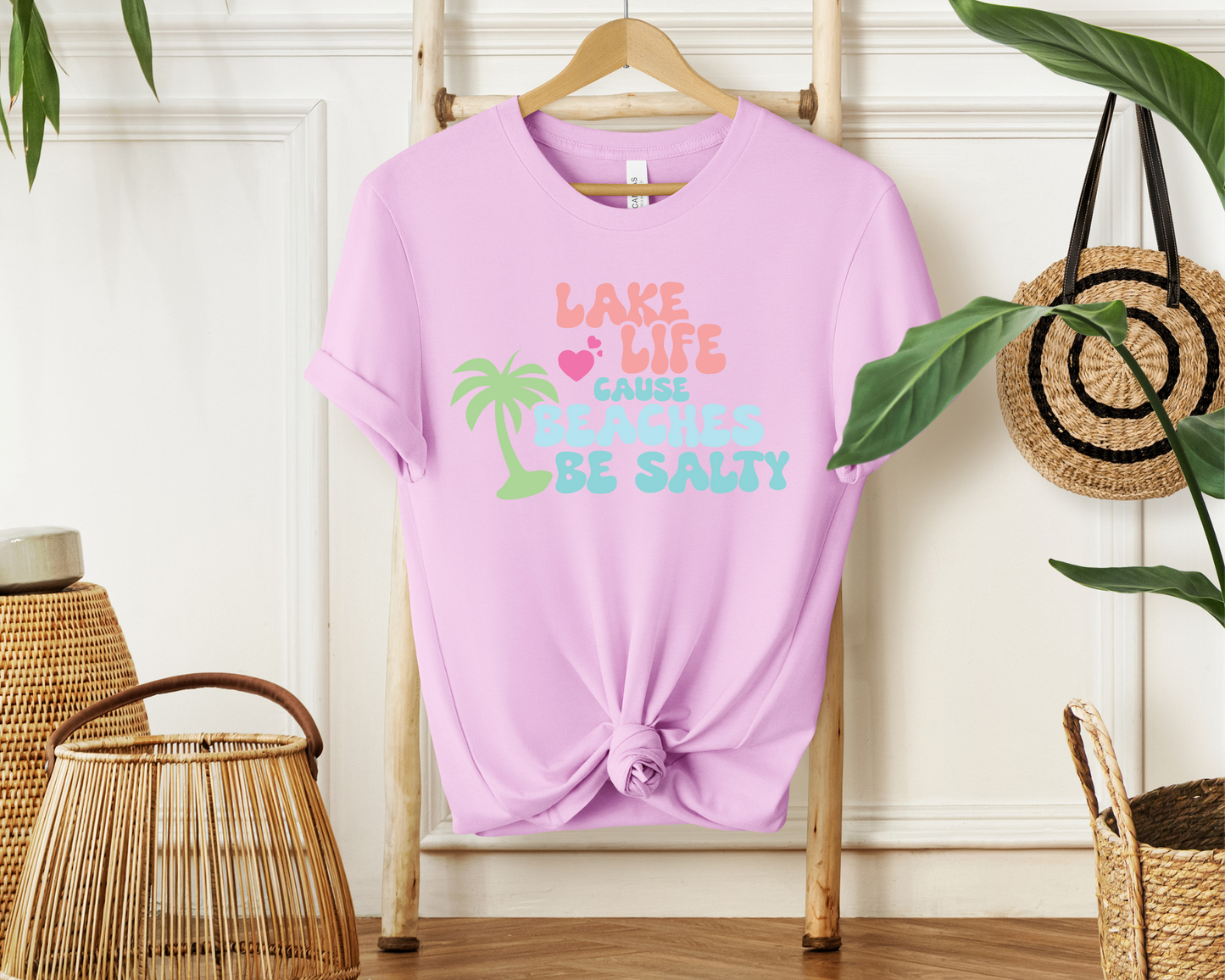 Lake Life Because Beaches Be Salty| T-Shirt MadreForte LLC