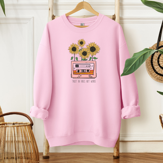 Trust in Vibes Not Words | Sweatshirt