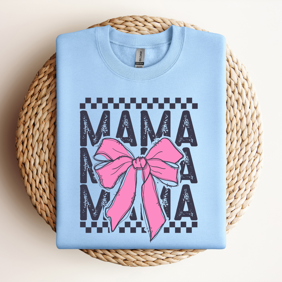 MAMA Checkered| Sweatshirt & Tee MadreForte LLC