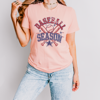 Retro Baseball Season Tshirt