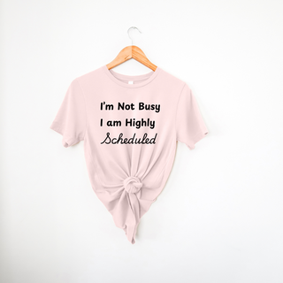 Highly Scheduled T-shirt