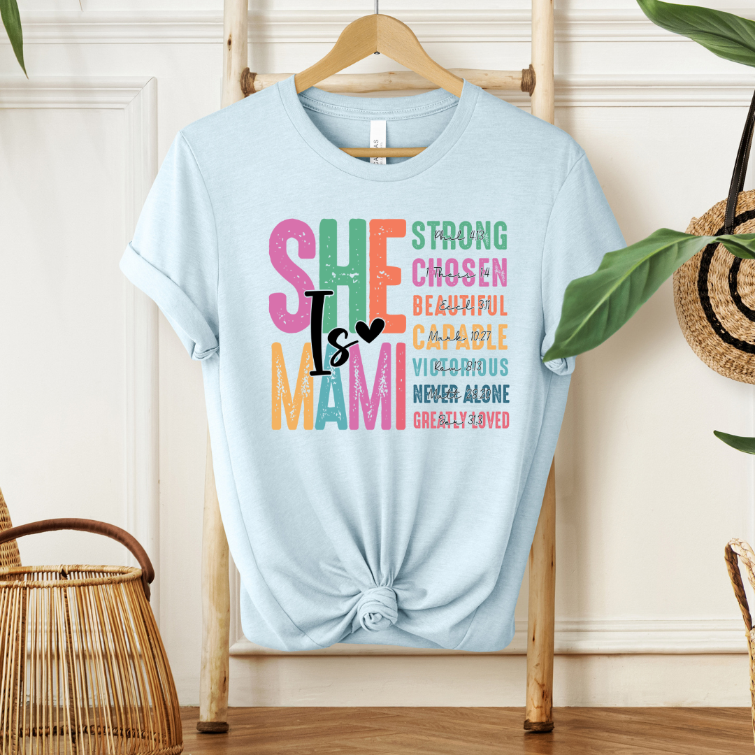 She is Mami| Sweatshirt or T-Shirt MadreForte LLC