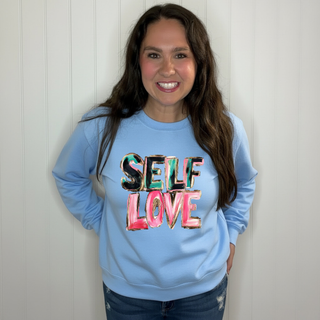 Self Love Brushed Sweatshirt