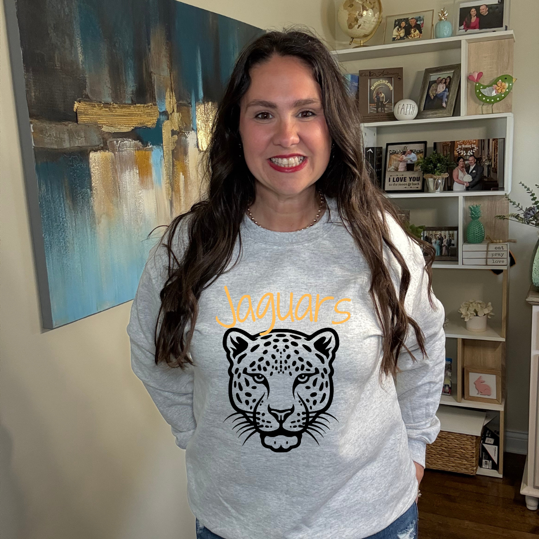Jaguar Gold Lettering Sweatshirt