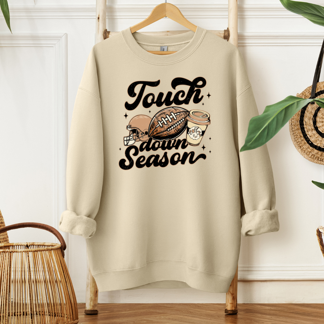 Touch Down Season| Sweatshirt MadreForte LLC