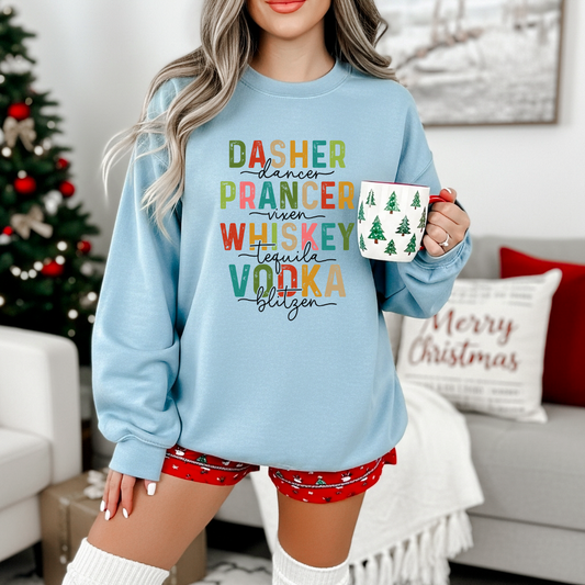 Reindeer Liquor sweatshirt
