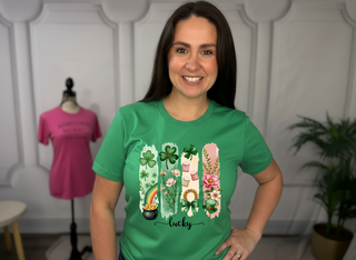 Brush Stroke St Patricks Day Tshirt