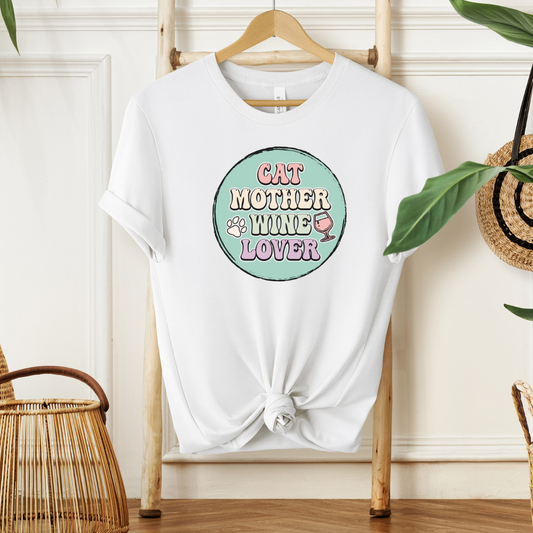 Cats & Wine | Tee