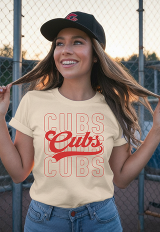 Tripple Cubs Tee