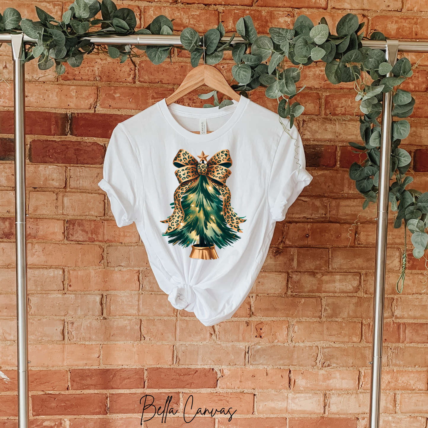 Leopard Evergreen Tree | T-Shirt MadreForte LLC