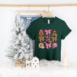 Coquette Latina Christmas Graphic Tee