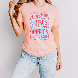 Love Jesus Too T Shirt