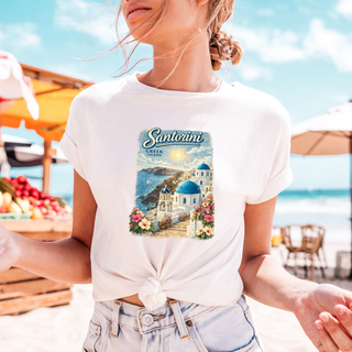 Santorini Greek Island Tee
