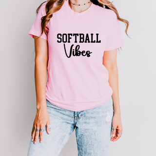 SoftBall Vibes T Shirt