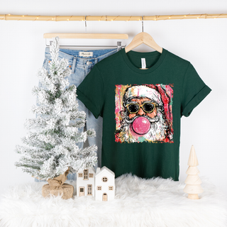 Preppy Santa Clause Graphic Tee